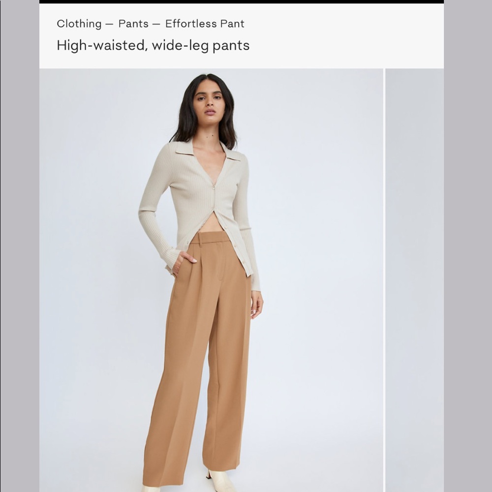 Aritzia Wilfred Effortless Pant New with Tags - Size 4